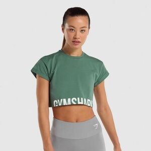 Gymshark Fraction Crop Top in size Small